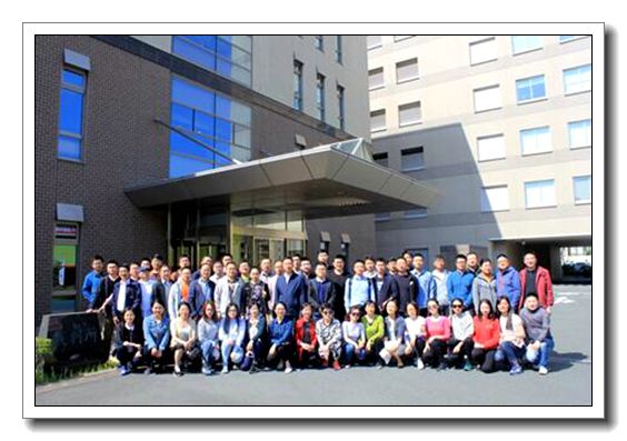 在日本靜岡浜松裁判所合影